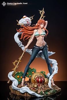 ONE PIECE ナミ 1/6スケール フィギュア ガレージキット Amazon.co.jp: ナミ フィギュア 1/6スケール 塗装済み完成品